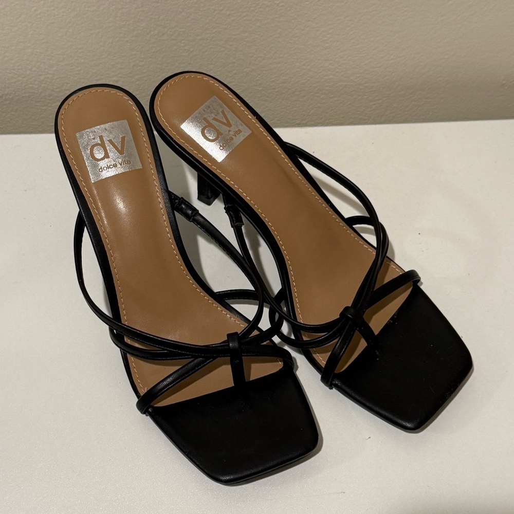 DV by Dolce Vita Zini Strappy Stiletto Heel Dress Sandals